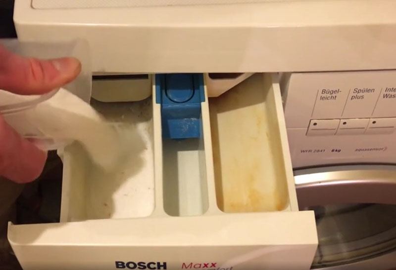 Плохо пахнет из стиральной машины Bosch